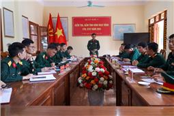 Kiểm tra, nắm tình hình hoạt động công tác đảng, công tác chính trị năm 2024 các đơn vị